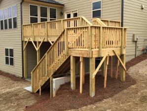 Deck building by Atlanta Painting and Construction LLC